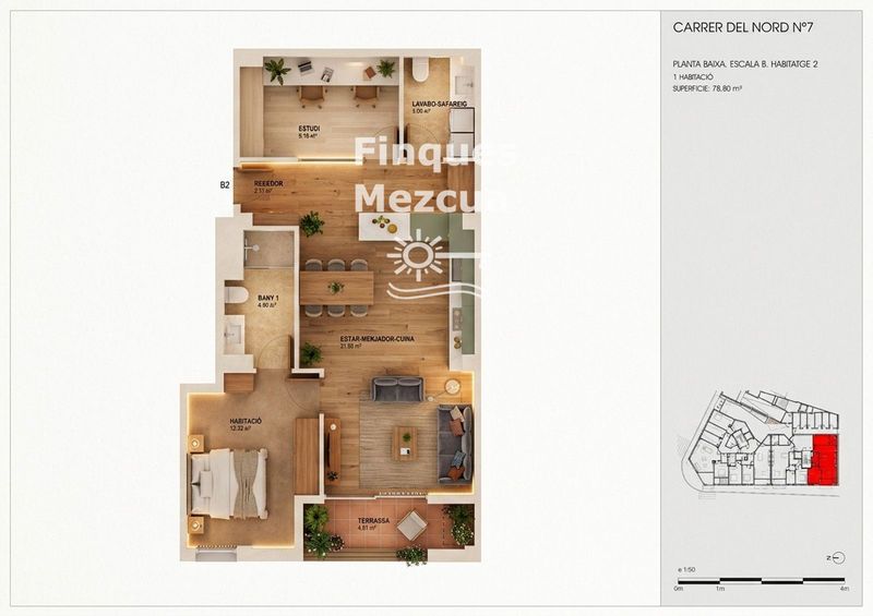 Piso en venta Torredembarra, Tarragona. Ref: 1620. FINQUES MEZCUA