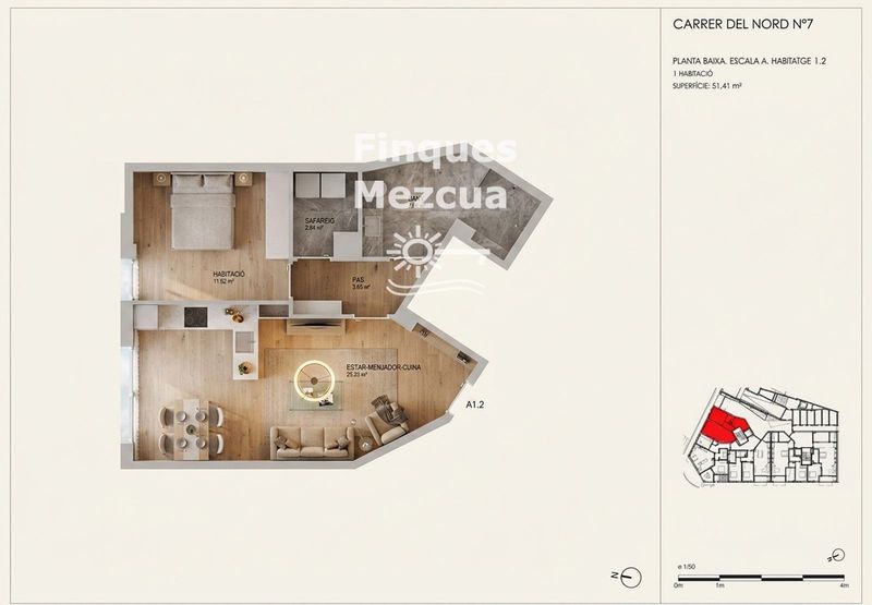 Piso en venta Torredembarra, Tarragona. Ref: 1660. FINQUES MEZCUA