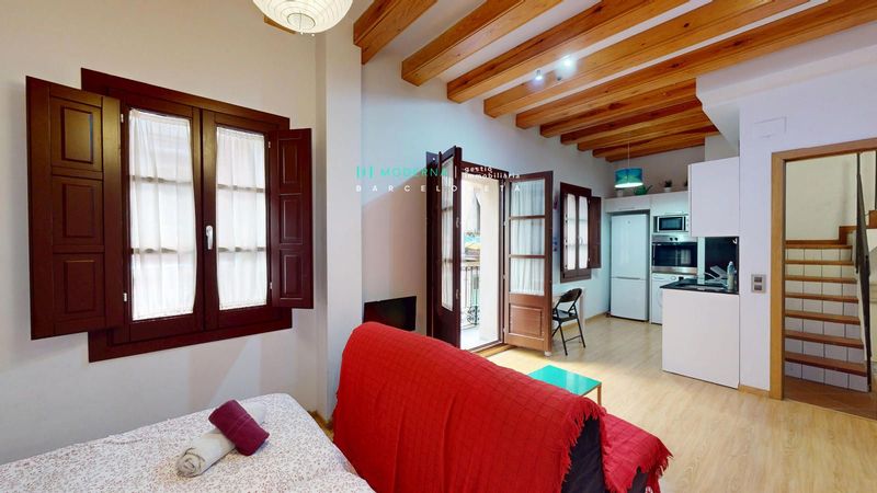Estudio en alquiler Barcelona. Ref: 1123. Moderna gestió immobiliària