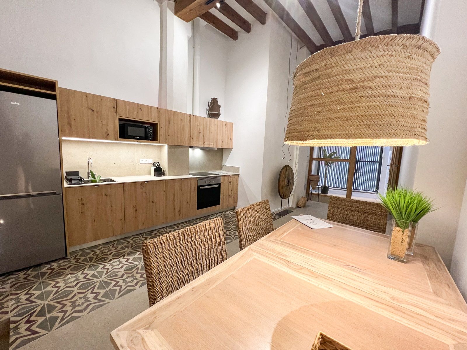 Renovated ground floor with patio in Palma