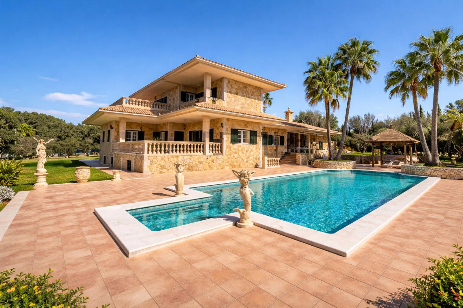 Exclusiva villa con spa privado, máxima privacidad y extraordinario potencial en Marratxinet