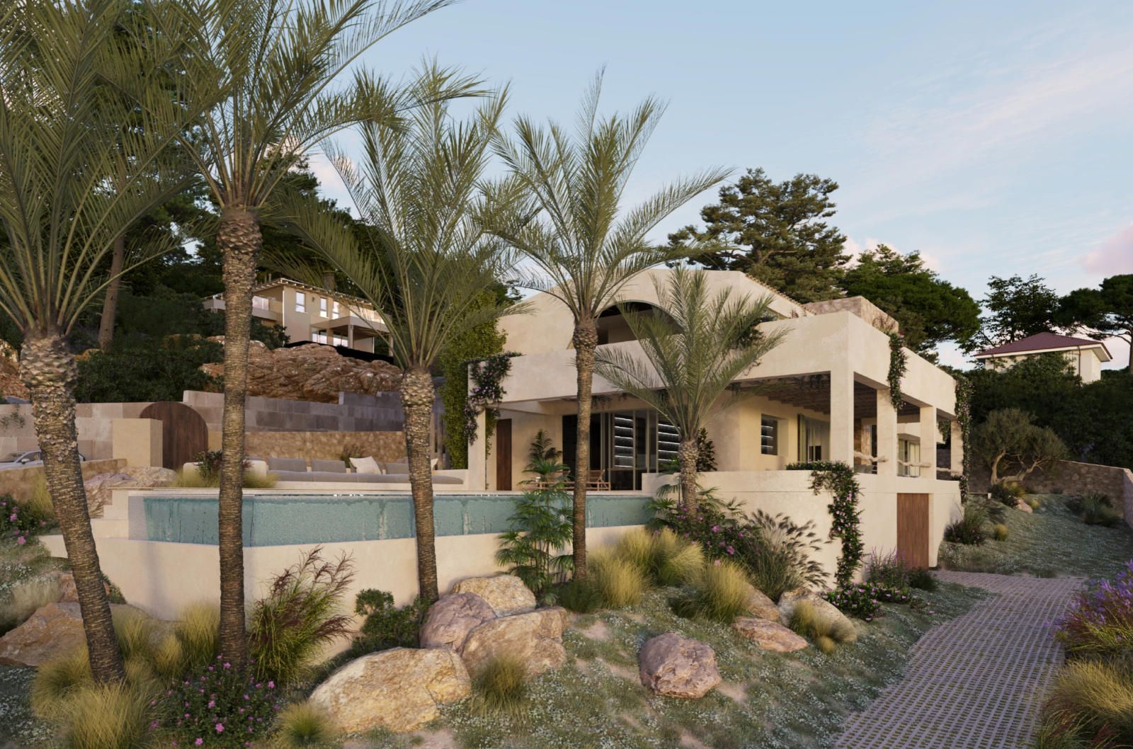 Oportunidad de Inversión: terreno con licencia para villa de lujo en Santa Ponça
