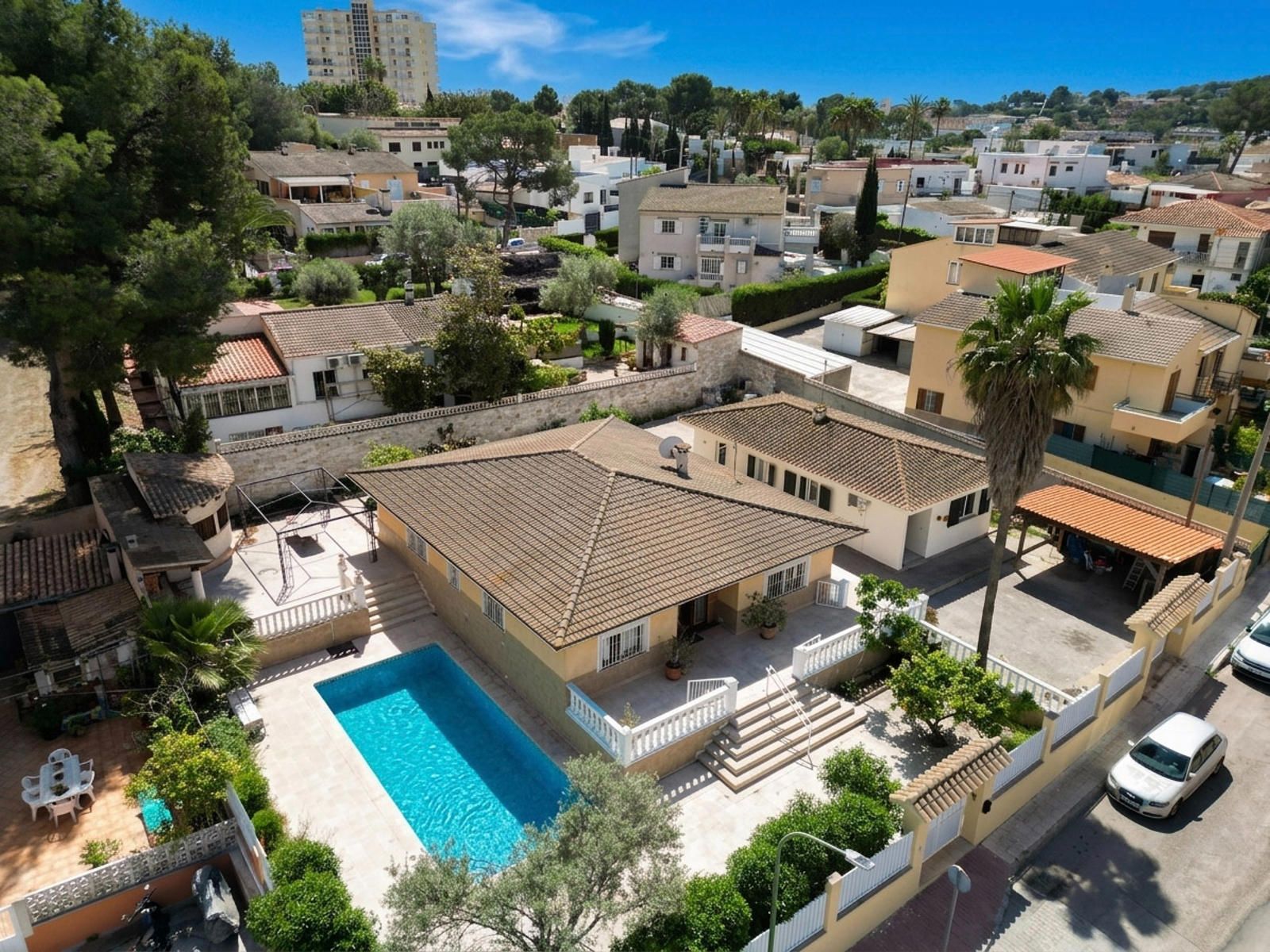 Chalet independiente con apartamento privado en Palmanova