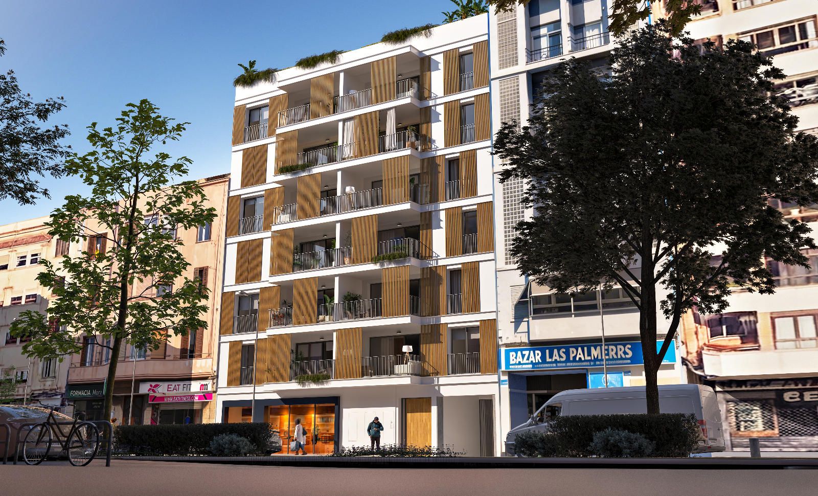 Plano de Exclusivo apartamento de obra nueva con amplia terraza en Calle Manacor