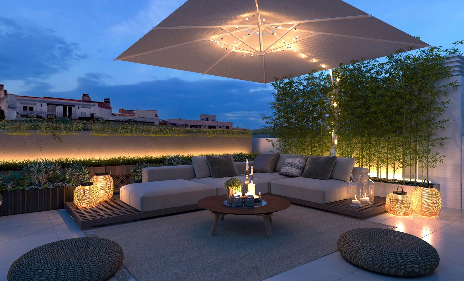 Exklusive Neubauwohnung mit privatem Garten in der Calle Manacor.
