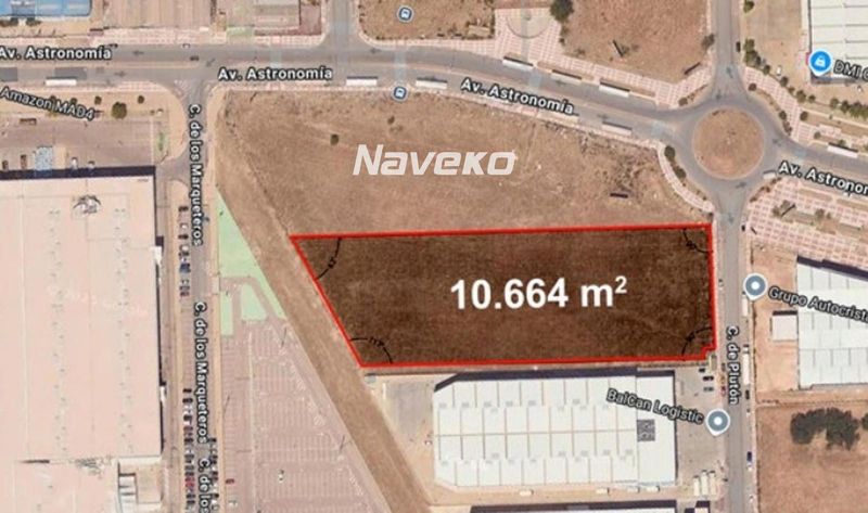 Parcela en venta San Fernando de Henares, Madrid. Ref: 1434. Naveko