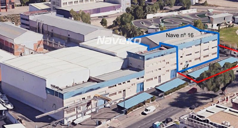 Nave Industrial en alquiler Alcobendas, Madrid. Ref: 1547. Naveko