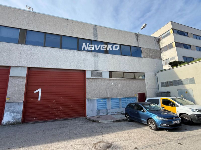 Nave Industrial en alquiler Alcobendas, Madrid. Ref: 1632. Naveko