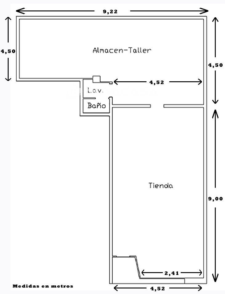 Local Comercial en alquiler Castellar del Vallès, Barcelona. Ref: 1011. Novacasa