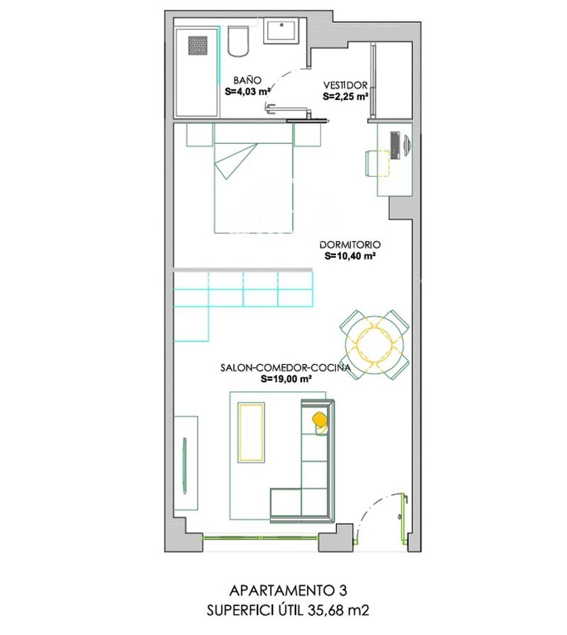 Apartamento en venta Salamanca. Ref: 1209. OIIKOS 
