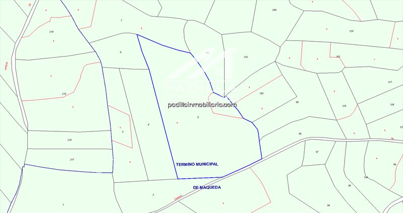 Parcelle en vente Santa Cruz De Retamar, Toledo. Ref: 1010. Padilla Inmobiliaria