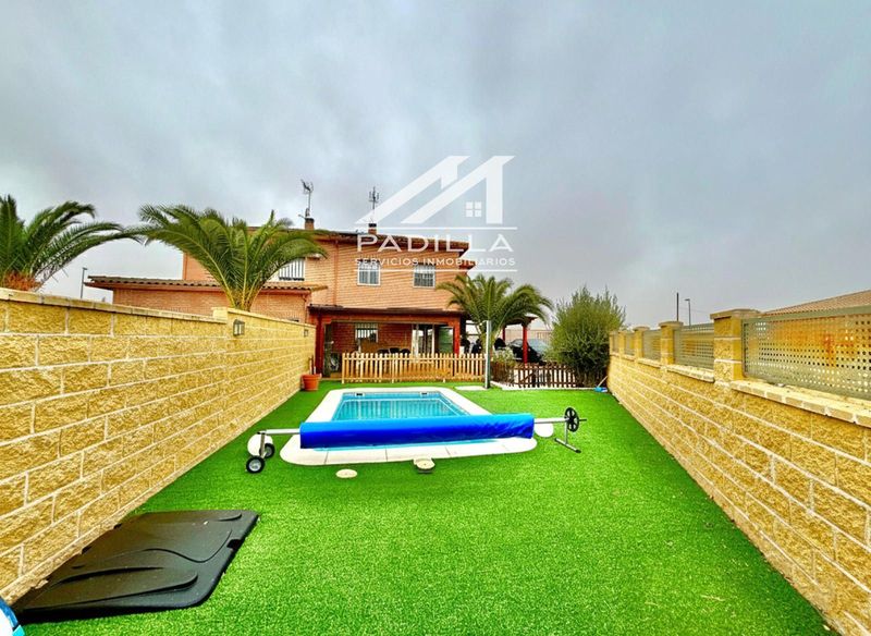 Villa jumelée en vente Las Ventas de Retamosa, Toledo. Ref: 1398. Padilla Inmobiliaria