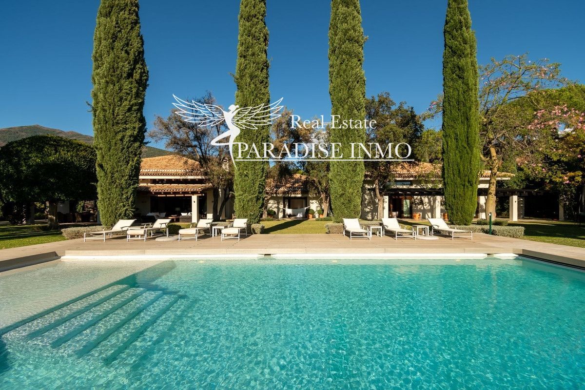Detached villa for sale Benahavis, Málaga. Ref: 3594. Paradise Group 