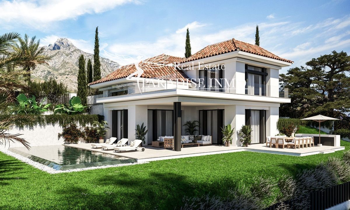 Detached villa for sale Marbella, Málaga. Ref: 3814. Paradise Group 