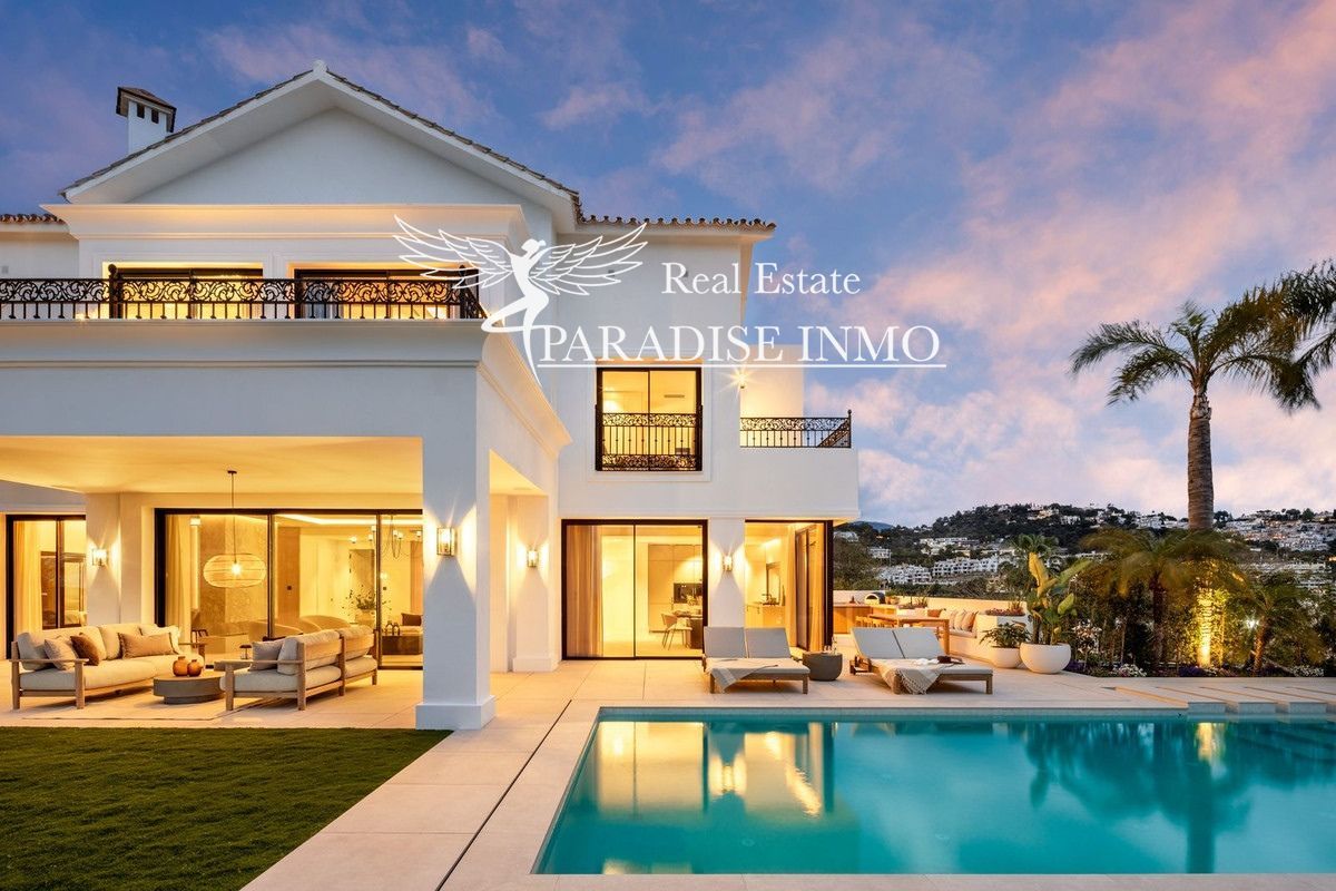 Detached villa for sale Benahavis, Málaga. Ref: 3818. Paradise Group 