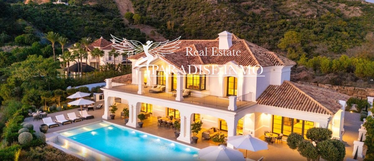 Detached villa for sale Benahavis, Málaga. Ref: 3824. Paradise Group 