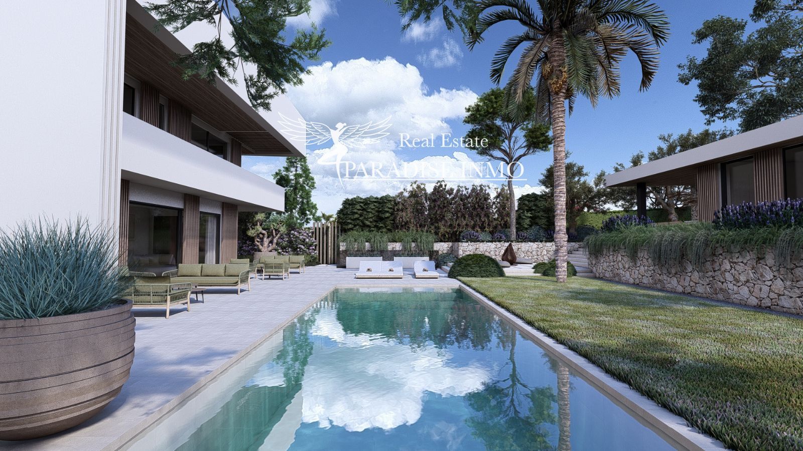 Chalet Independiente en venta Santa Eularia des Riu, Baleares. Ref: 8672. Paradise Group 