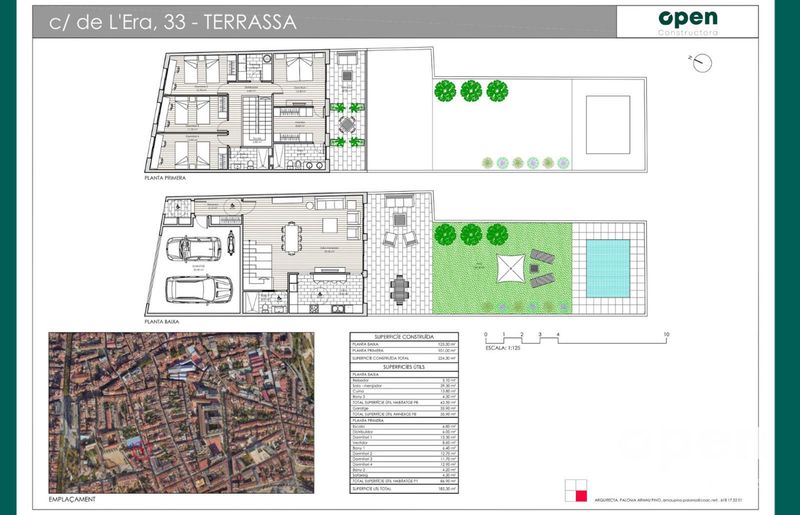 Adossat en venda Terrassa, Barcelona. Ref: 1332. Openfinques
