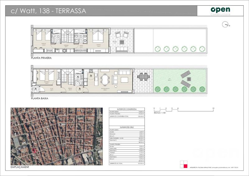 Adossat en venda Terrassa, Barcelona. Ref: 1480. Openfinques