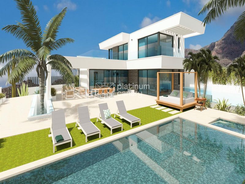 Freistehende Villa zu verkaufen Costa Adeje, Santa Cruz Tenerife. Ref: 1758. Platinum Canary