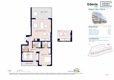Piso en venta El Verger, Alicante. Ref: 2769. Platinum Canary