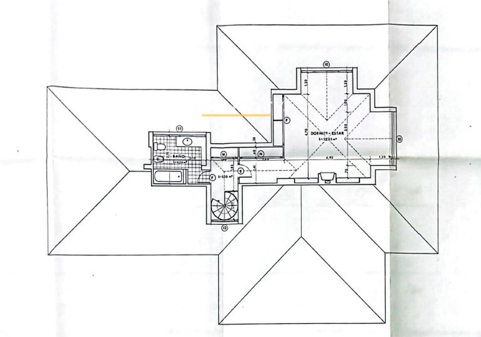 Plano buhardilla