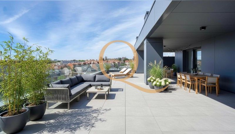 Penthouse for rent Madrid. Ref: 1059. QUARTIERS