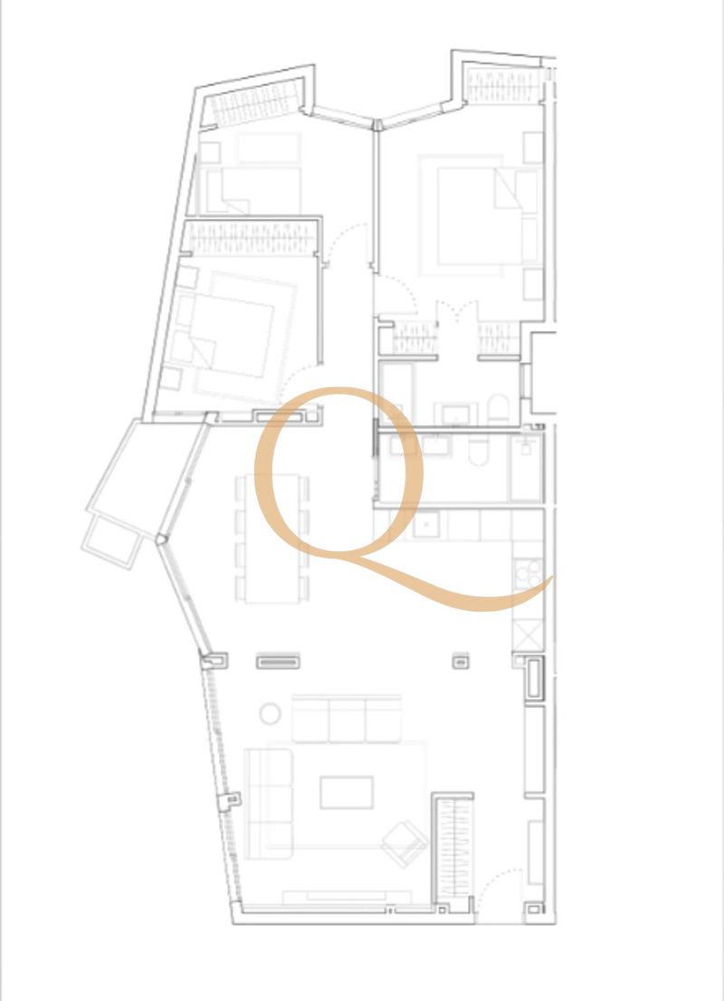  Appartement avec terrasse en vente Madrid. Ref: 2493. QUARTIERS