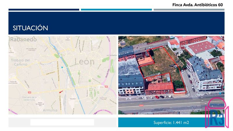 Solar Urbano en venta León. Ref: 19530. Inmobiliaria R3