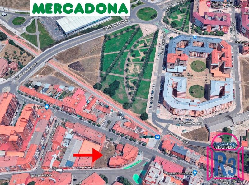 Solar Urbano en venta León. Ref: 20208. Inmobiliaria R3