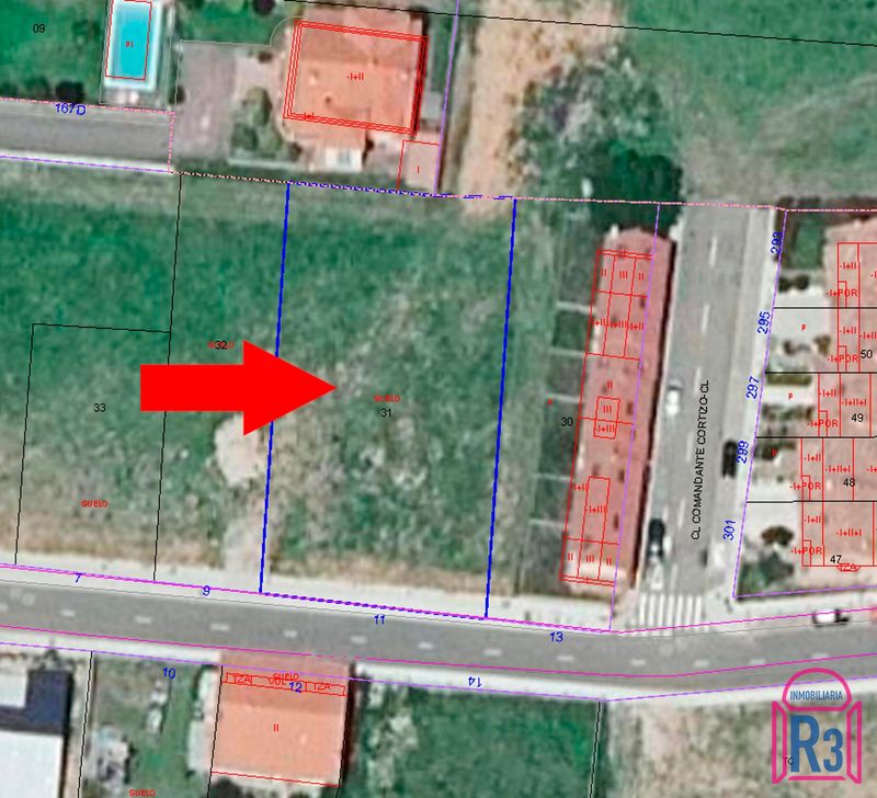 Parcela Urbana en venta Carbajal De La Legua, León. Ref: 21369. Inmobiliaria R3