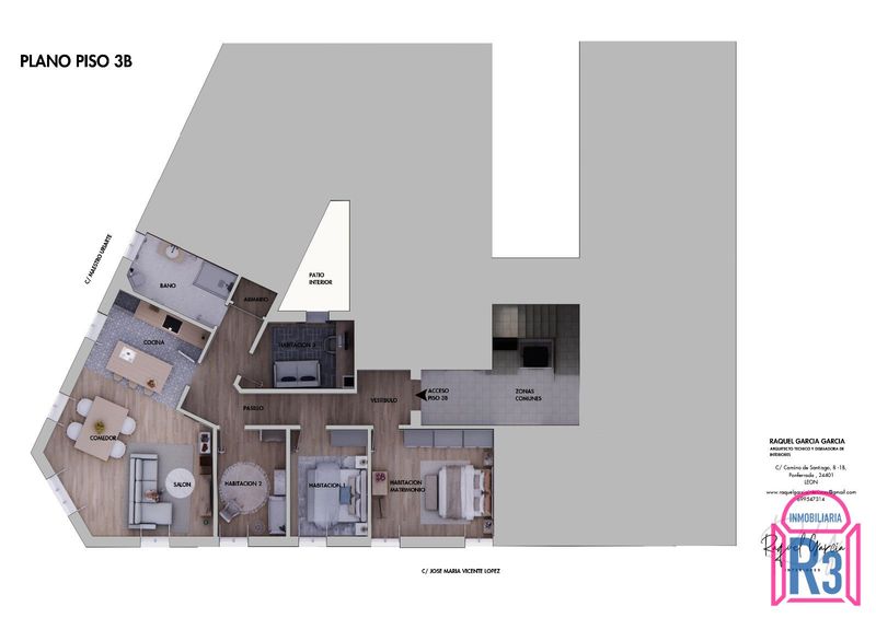 Piso en venta León. Ref: 22215. Inmobiliaria R3