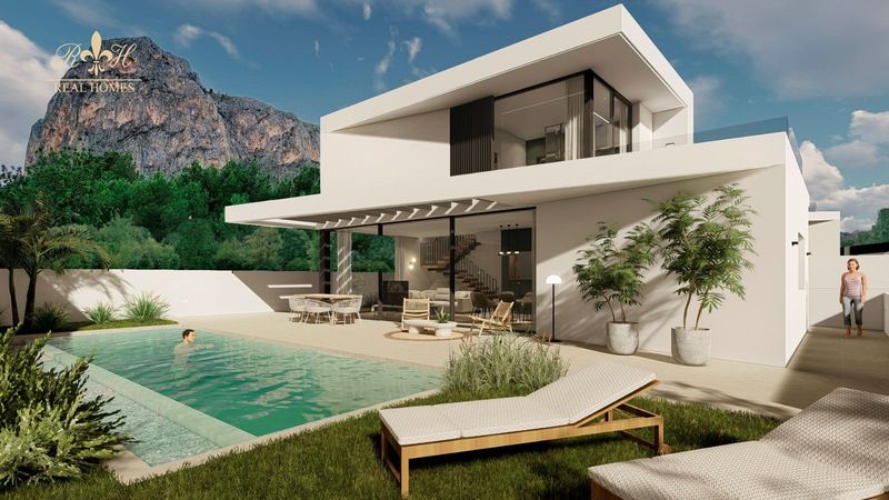 Chalet Independiente en venta Polop, Alicante. Ref: 2357. Real Homes