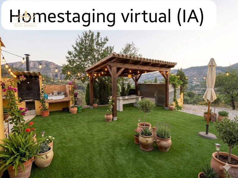 Casa en venta Confrides, Alicante. Ref: 2806. Real Homes