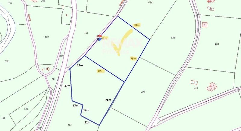 участок на продажу Benigembla, Alicante. Ref: 2153. RE/MAX PRINCESS