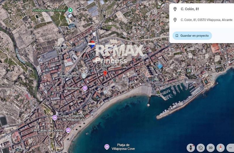 коммерческое помещение на продажу Villajoyosa, Alicante. Ref: 3539. RE/MAX PRINCESS