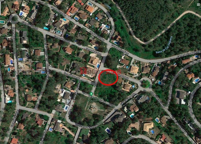 Parcela en venta Olivella, Barcelona. Ref: 2283. Ribes Roig Immobiliària