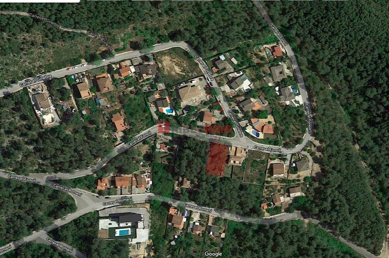 Parcela en venta Sant Pere De Ribes, Barcelona. Ref: 2316. Ribes Roig Immobiliària