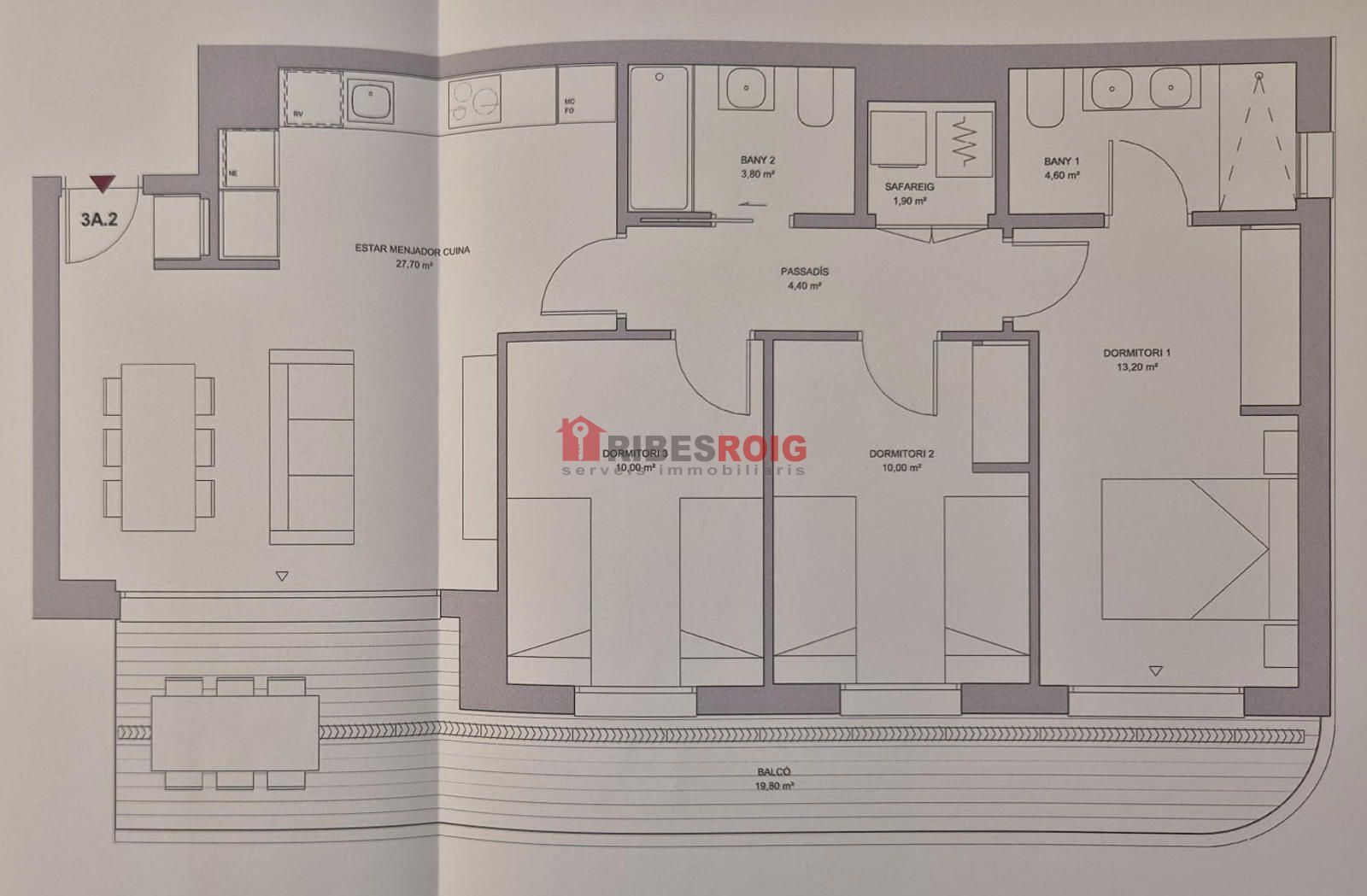 Appartement neuf de 3 chambres dans un quartier résidentiel - Foto 44