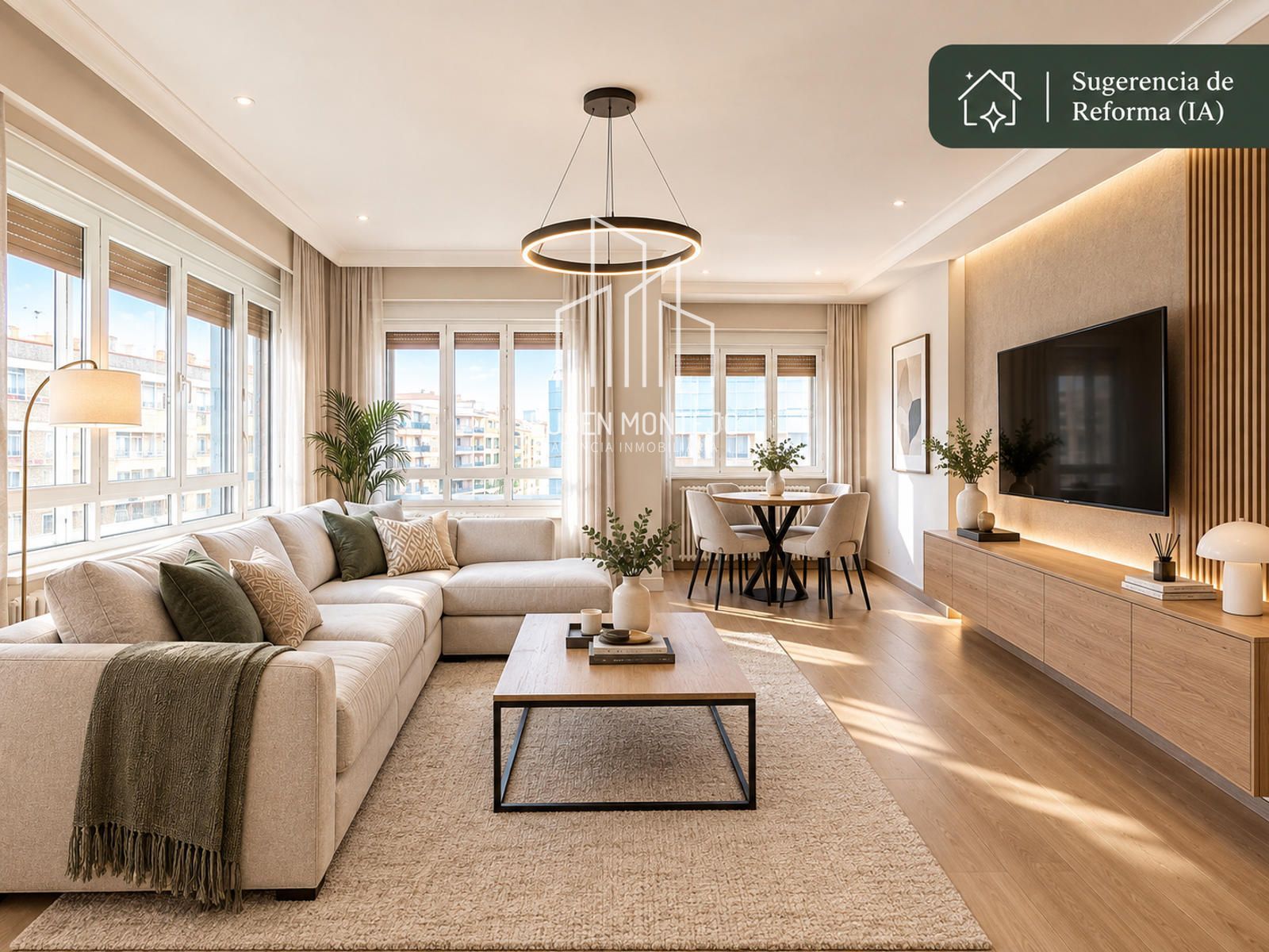 Amplia vivienda con altura en Paseo Canalejas - Foto 1