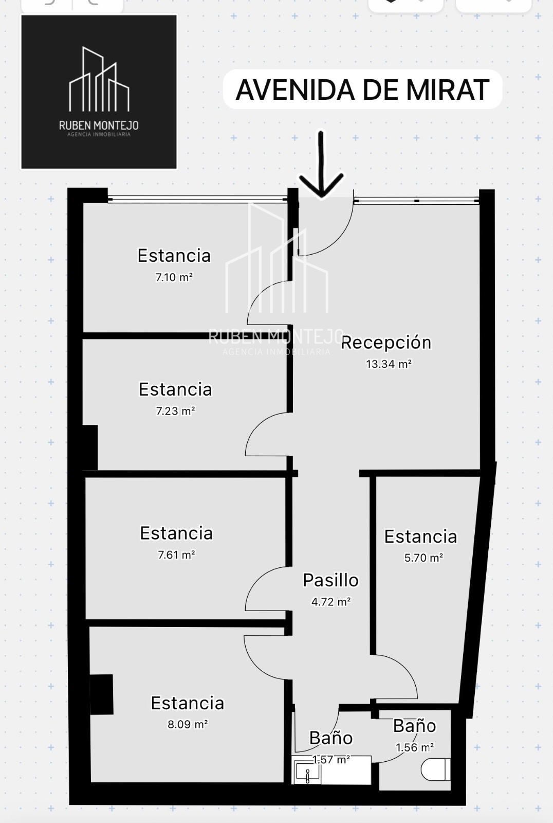 plano - Local Comercial en una de las Avenidas más Transitadas