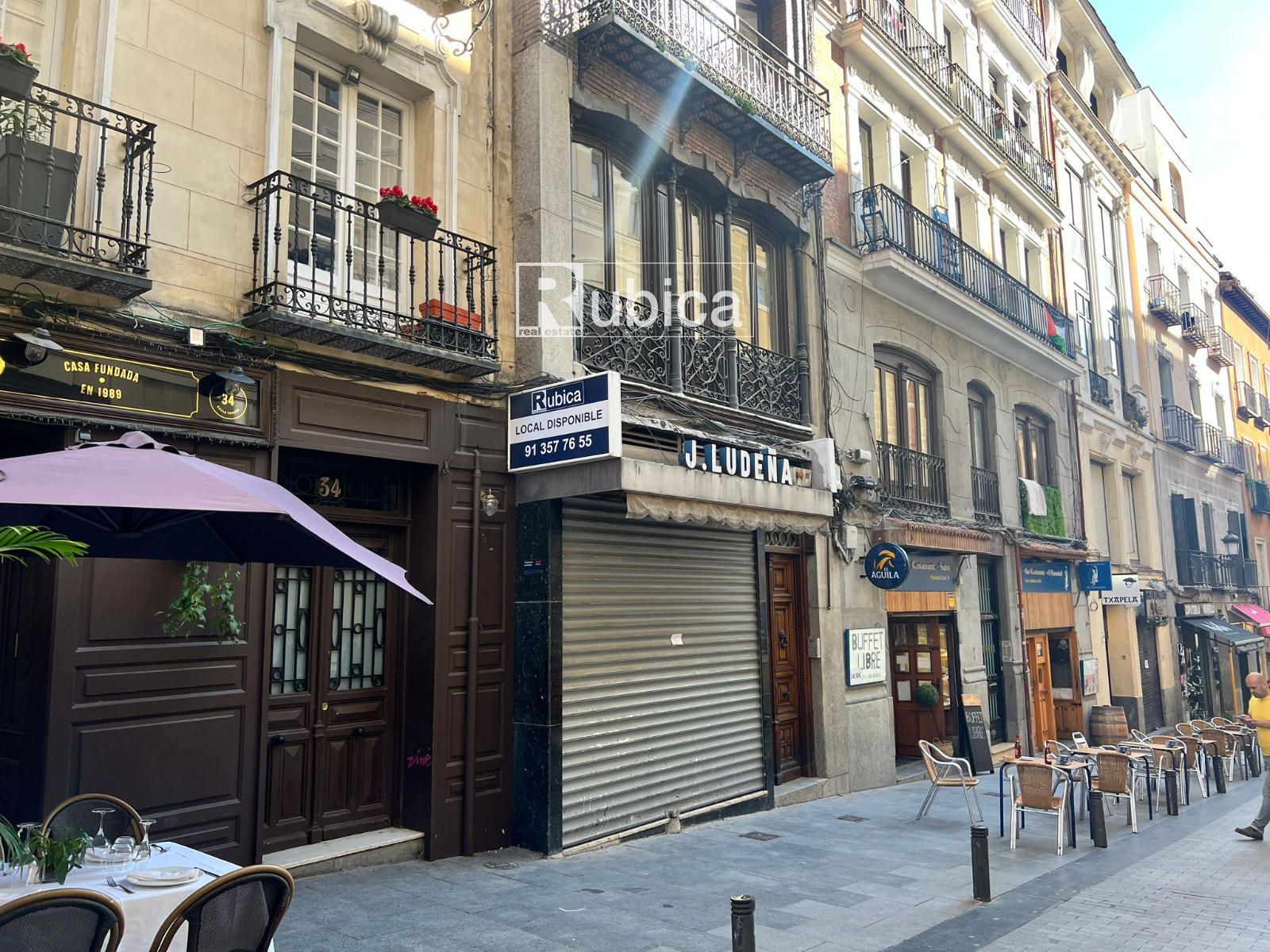 Comercial Premise for rent Madrid. Ref: 13219. Rubica Real Estate