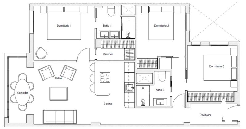 Piso en venta Madrid. Ref: 1283. San Álvaro Consultoría Inmobilairia