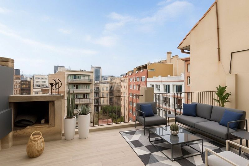 Ático en venta Barcelona. Ref: 1786. Savya Real Estate