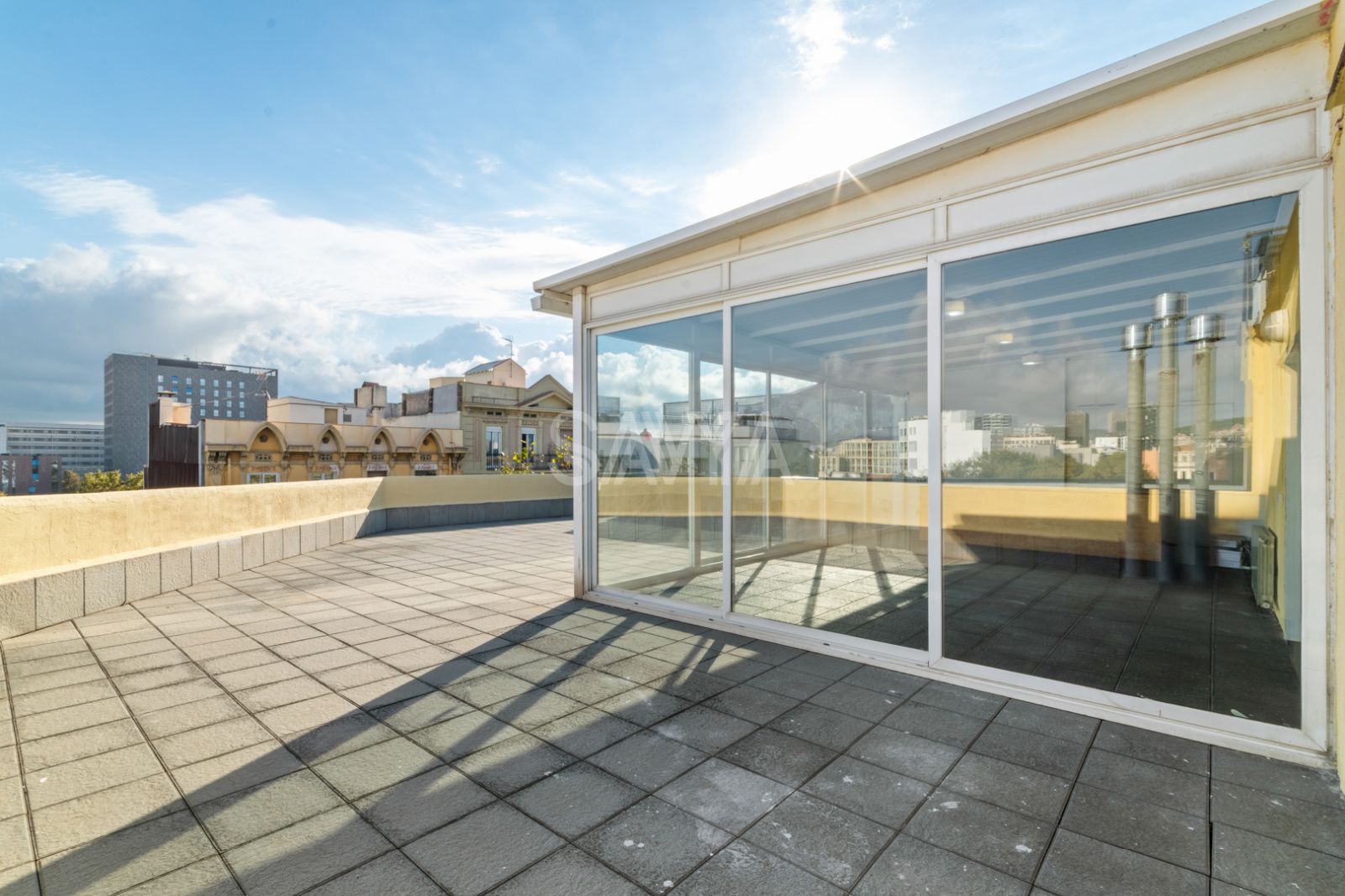 Terraza - Exclusiva oficina con 92m² de terraza y vistas panorámicas