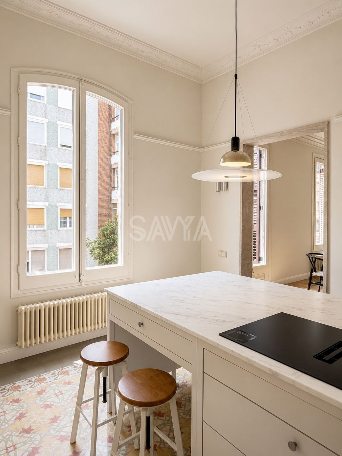 Cocina - Piso en Muntaner muy luminoso
