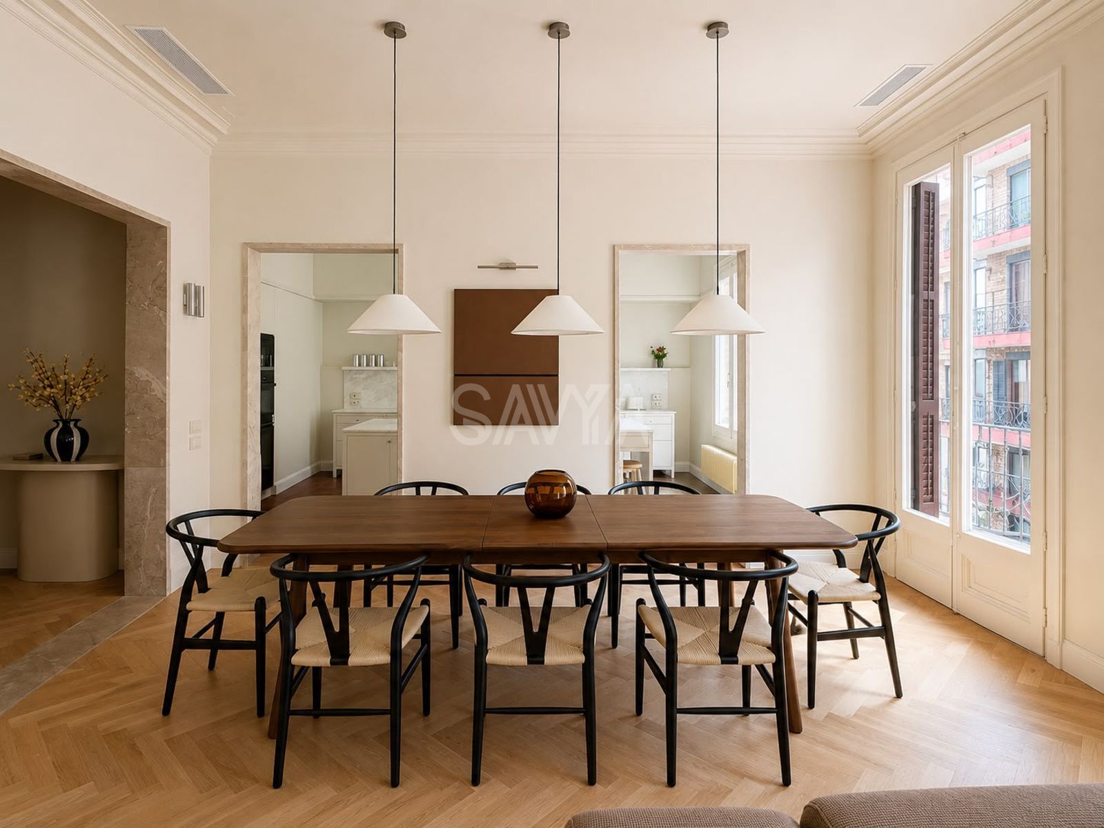 Salón - Piso en Muntaner muy luminoso