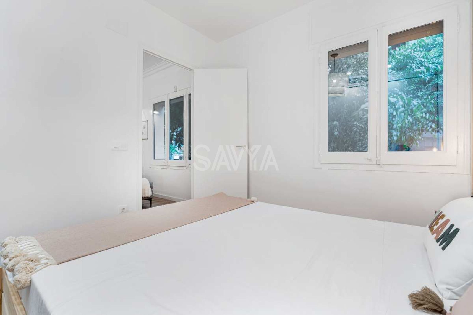 Habitación - Piso de 3 habitaciones, amueblado y listo para entrar a vivir en Sant Antoni Maria Claret