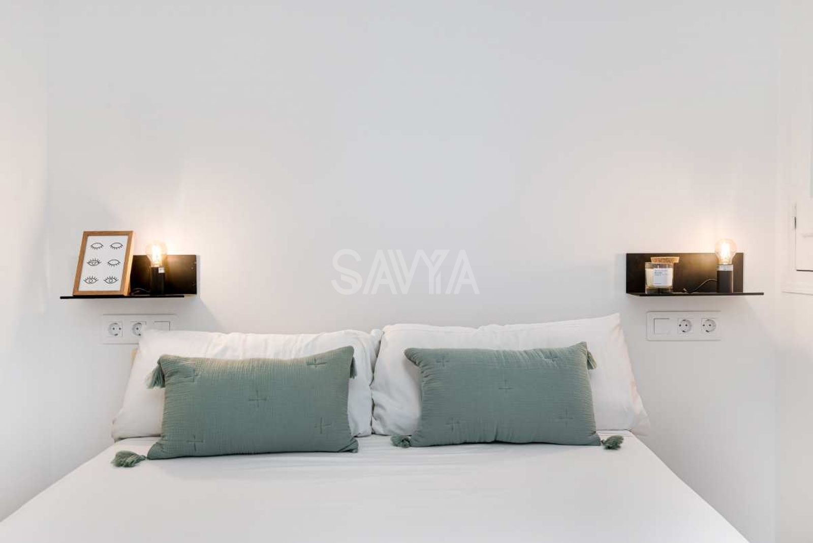 Habitación - Piso de 3 habitaciones, amueblado y listo para entrar a vivir en Sant Antoni Maria Claret