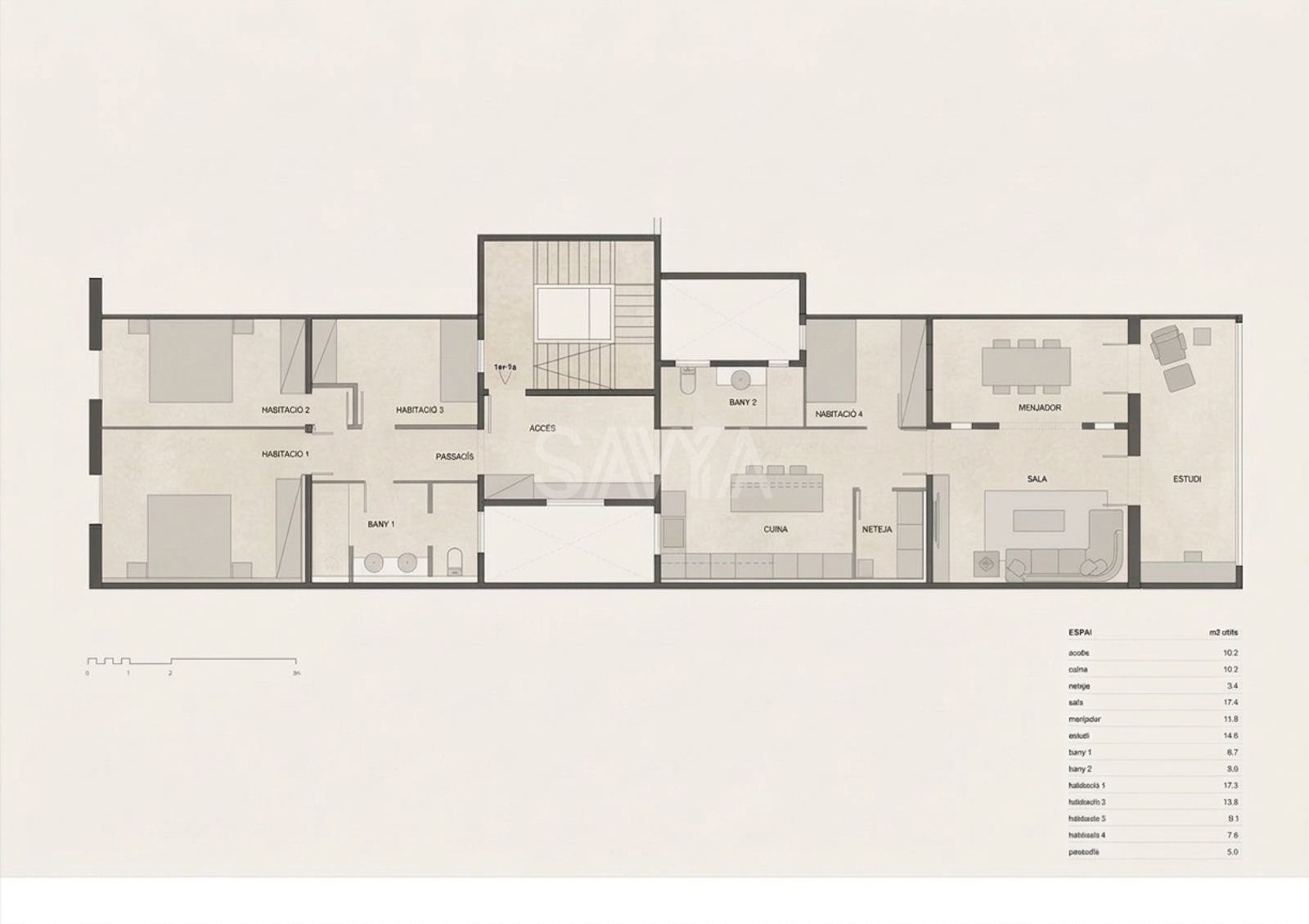 plano - Precioso piso modernista reformado